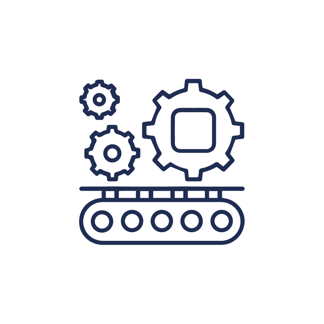 industries in which we operate: Manufacturing metal parts