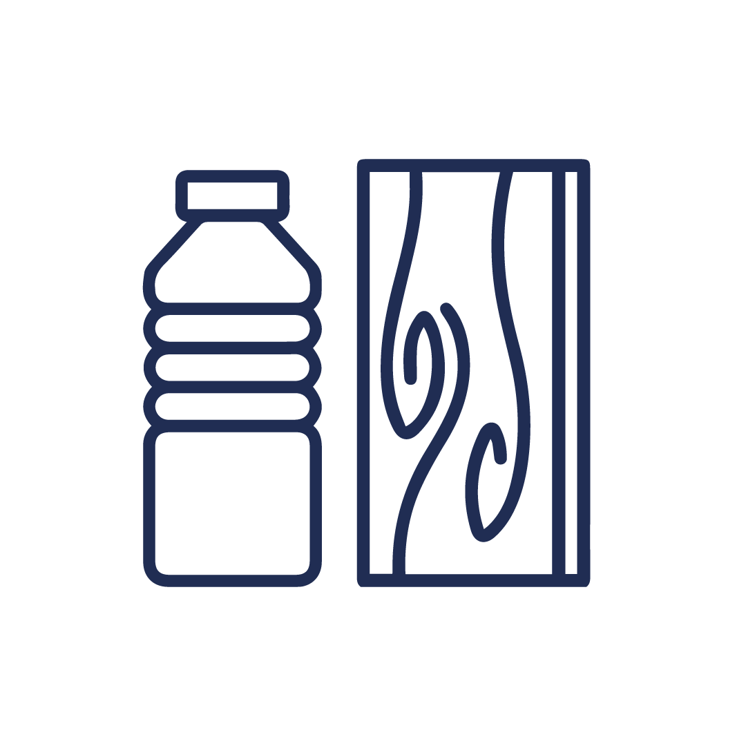 Manufacturing metal parts: Plastic and wood manufacturing